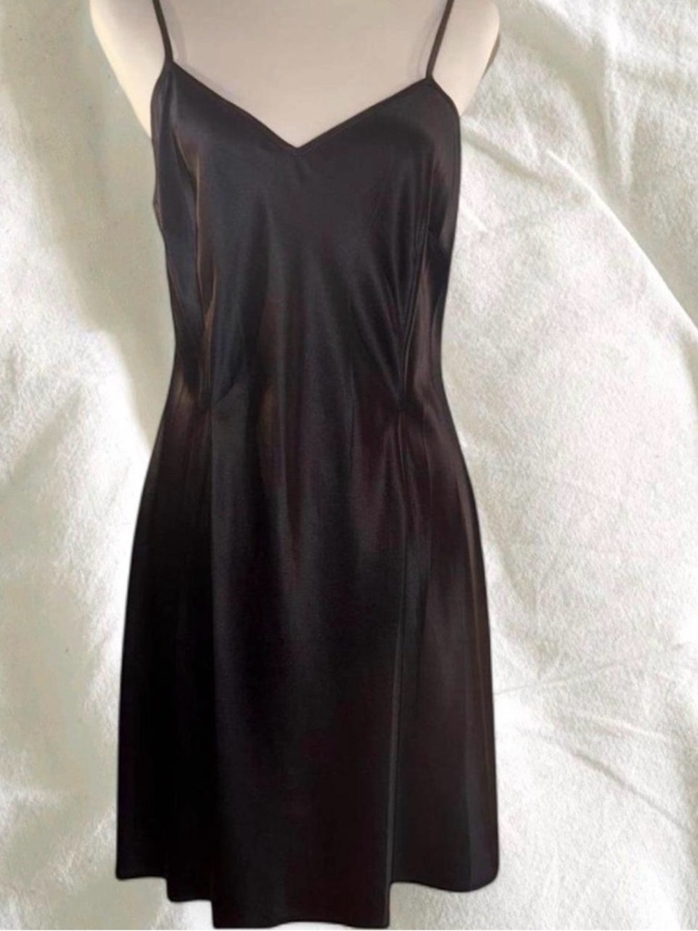 ANTONIO MELANI Black Slip Dress